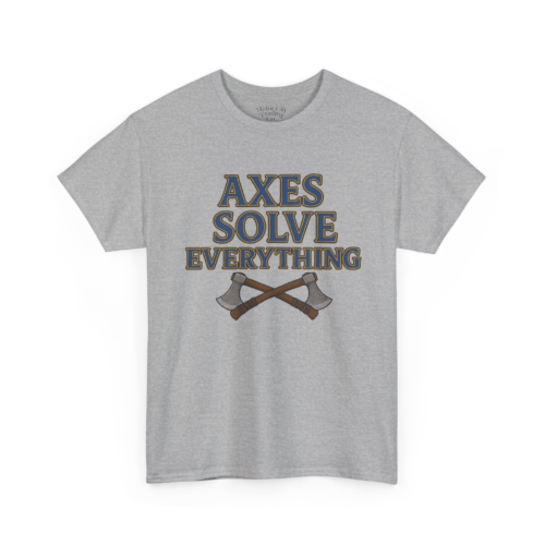 10395023511390396937_2048-1.jpeg Axes Solve Everything T-Shirt