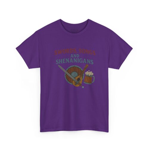 13900485965910131054_2048.jpeg Sword, Songs & Shenanigans T-Shirt
