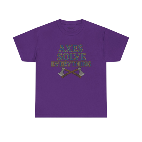 14730945521889035492_2048-1.jpeg Axes Solve Everything T-Shirt