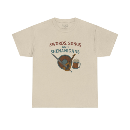 1518384742734730483_2048.jpeg Sword, Songs & Shenanigans T-Shirt
