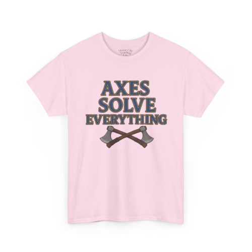 17381617485702825951_2048-1.jpeg Axes Solve Everything T-Shirt