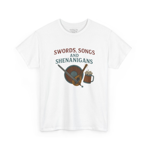 17553511139258027365_2048.jpeg Sword, Songs & Shenanigans T-Shirt
