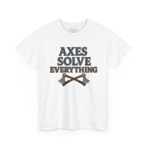 2636177825172515972_2048-1.jpeg Axes Solve Everything T-Shirt