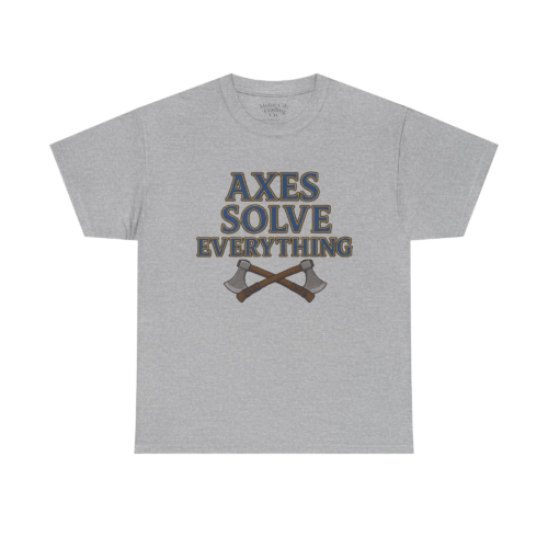 2995531232312854208_2048-1.jpeg Axes Solve Everything T-Shirt