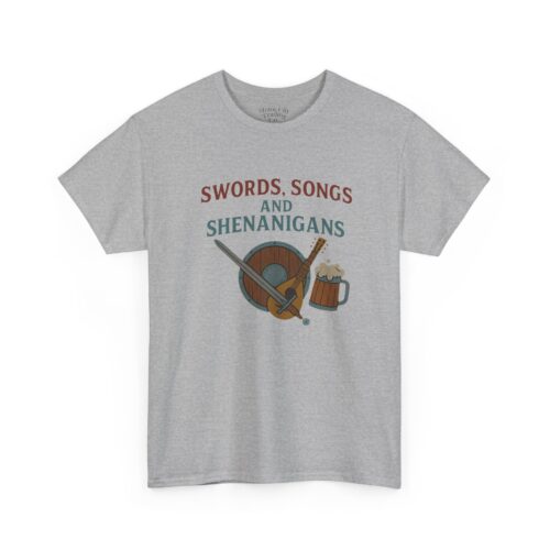 8628010362755051795_2048.jpeg Sword, Songs & Shenanigans T-Shirt
