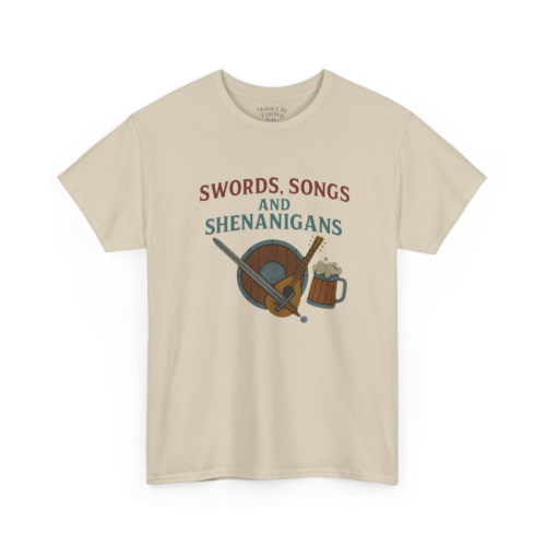 9045572819779637366_2048.jpeg Sword, Songs & Shenanigans T-Shirt