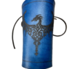bracers Handmade Leather Arm Bracers (Set of Two)