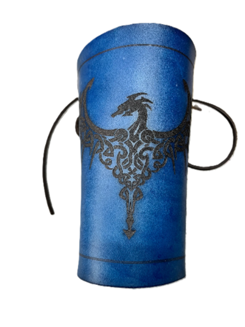 bracers Handmade Leather Arm Bracers (Set of Two)
