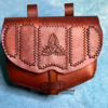 triskel Hand-Stitched Triskelion Belt Bag