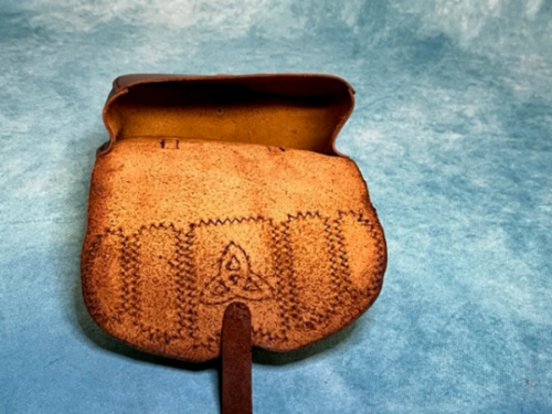 triskel3 Hand-Stitched Triskelion Belt Bag